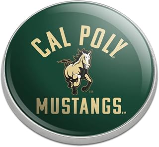 Cal Poly Mustangs Logo Golfing Premium Metal Golf Ball Marker