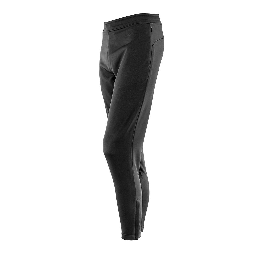Spiro Men's Black Slim Fit Joggers (Xs) (Black)