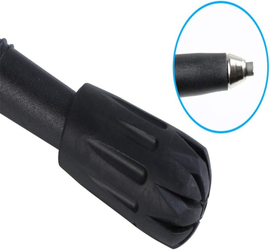 Trekking Poles - Collapsible Hiking Poles 2pc Pack, Strong Lightweight Walking Sticks Carbon Fiber, Adjustable Quick Lock for Hiking, Camping (C)