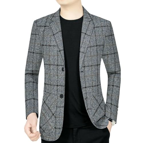 Blazer homme style coréen coupe confortable pour homme d'âge moyen