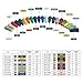 (10) pcs Metering Tips Pak from 21 Colors, 8117-LGY