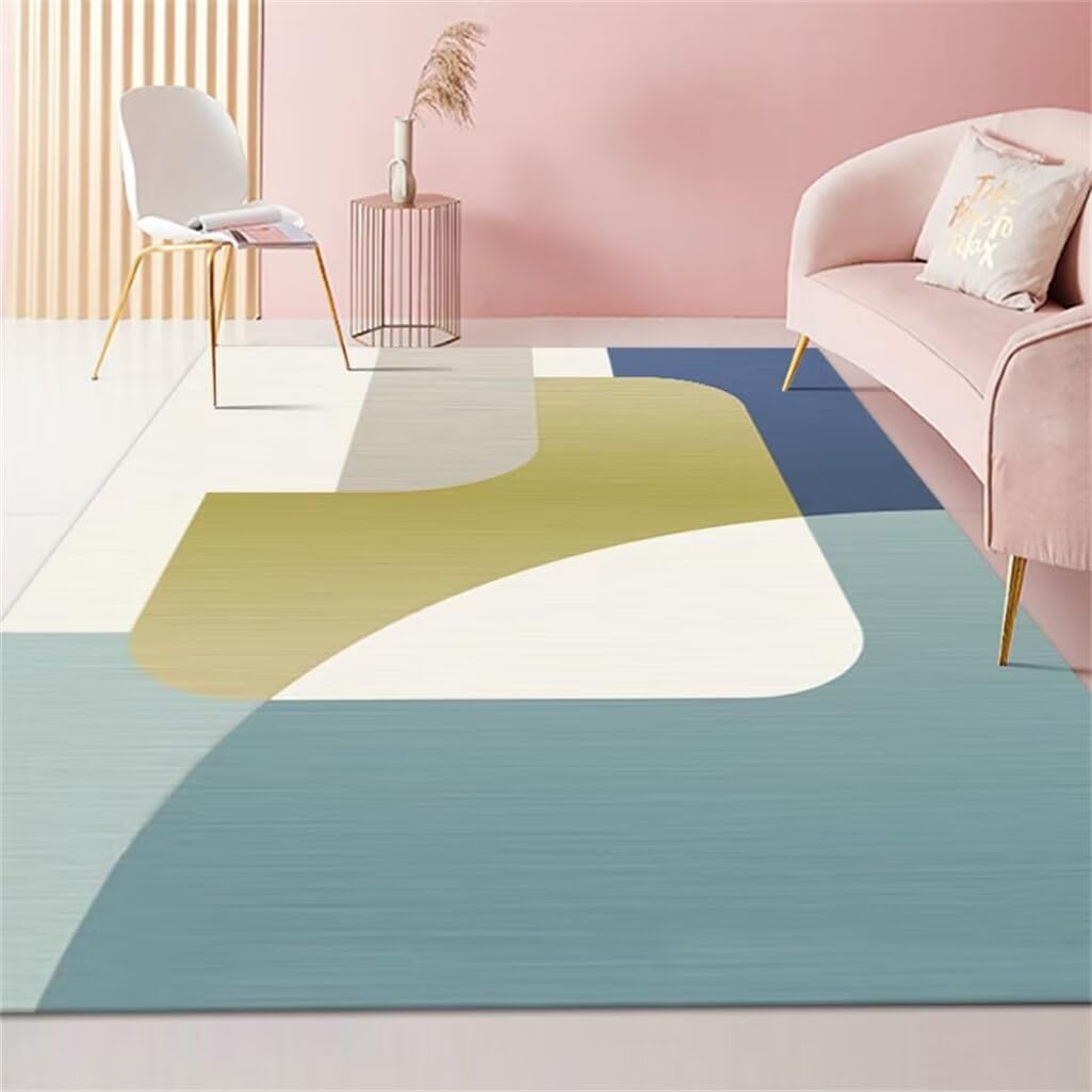Tapis anti-acariens bleu résistant à la saleté pour en finir avec la poussière