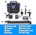Prolux Cordless Wet/Dry Vacuum, 18V Lithium Ion High-Performance, Brushless Motor, Wet Pickup, Dry Pick & Blower Setting, HEPA Filtration, Compact Shopvac for RVs and Vehicle Maintenance