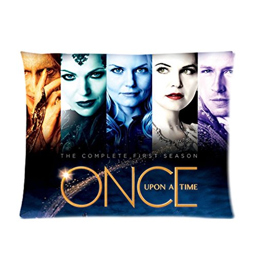 Pop Fantasy Fairy Tale TV Serise Once Upon A Time Roles Collage Personalized Custom Cotton Polyester Soft Pillowcase Cover 20X26 (One Side) Pillow Case