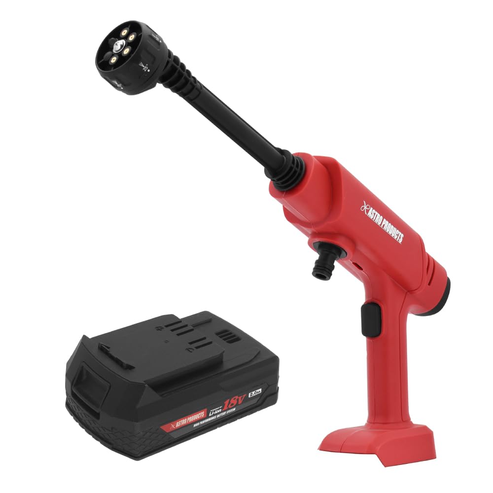 ASTRO PRODUCTS 高圧洗浄機 本体 Amazon | アストロプロダクツ DC18V ハンディ高圧洗浄機 PW967 + 2.0Ah