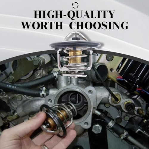 Wedcool Automotive Replacement Engine Thermostat, Premium Thermostat, 19301-PAA-306 19301-PLC-315 Heavy-Duty Engine Coolant Thermostat Compatible with Honda Civic CRV CRZ Insight Odyssey - Image 7