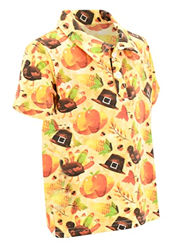 Image of Unique Baby Moisture Wicking Kids Polo Shirts for Toddler Boys Polo Shirt