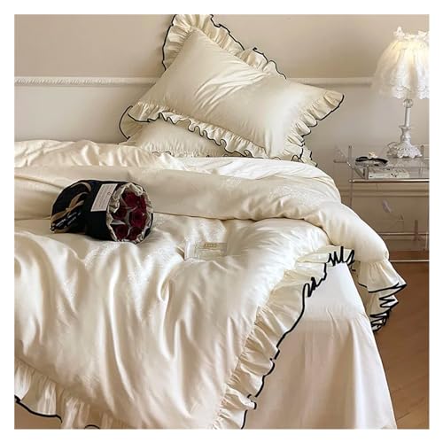 Linge de lit mariage princesse coton égyptien pour chambre - 4