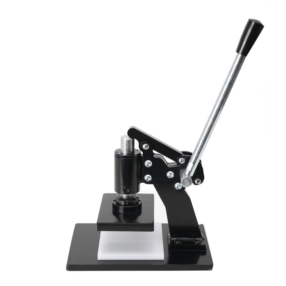 YILIKISS Hand Leather Craft Cutting Machine, Fabric Paper PVC Sheet Plate Die Cutter, Max. 18mm/ 0.7in Pressure Stroke Manual Leather Embossing Machine for Various of Materials