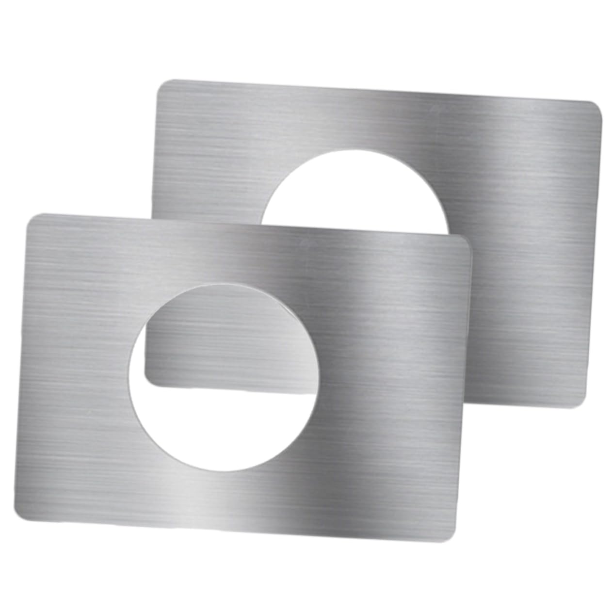 Tofficu 10 ensembles Pièce De Réparation De Serrure De Porte Gâche Plaque De Protection De Porte Plaque De Renfort De Porte Fix Renforcer Les Plaques De Porte Plaque De 2 pièces * 10