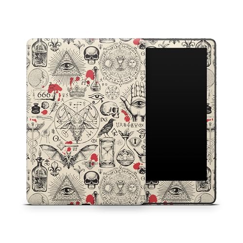 ZOOMHITSKINS Glitter Kindle Skin Compatible with Kindle Paperwhite Gen 12 (2024), Alchemy, Easy Bubble-Free 3M Vinyl Decal, Made in The USA