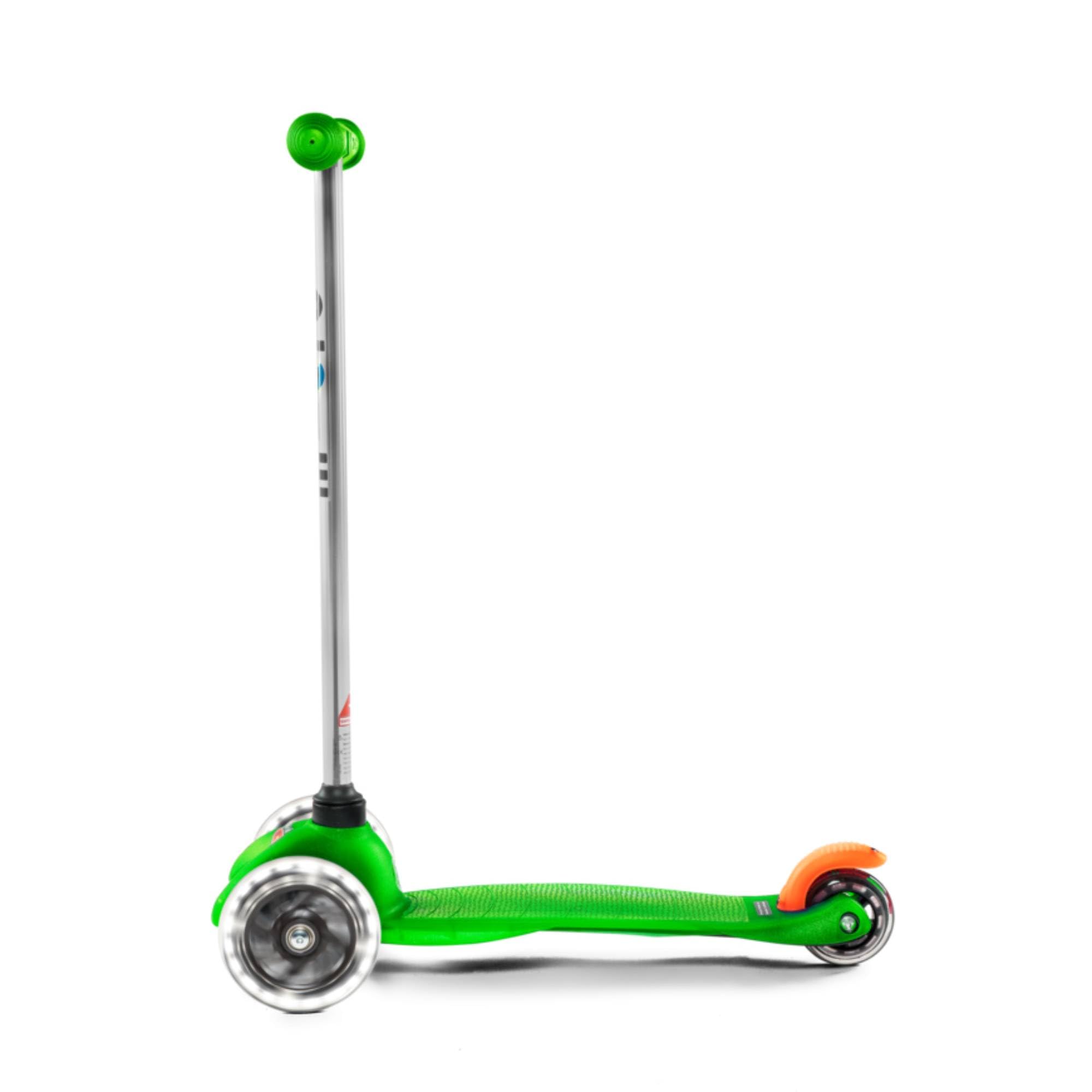 Micro® Mini Classic LED | Patinete Infantil 3 Ruedas | Ruedas con Luces sin Pilas | Rodamientos ABEC9 | Plataforma Reforzada | Manillar Desmontable | Niños y Niñas | 2-5 Años
