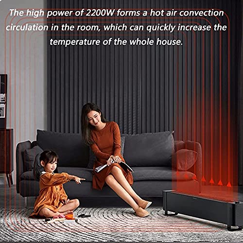 Plug-in ventilatorkachel,2,2 kW plint Plug-in ventilatorkachel Convectie Plug-in ventilatorkachels Elektrische plint - Afbeelding 3