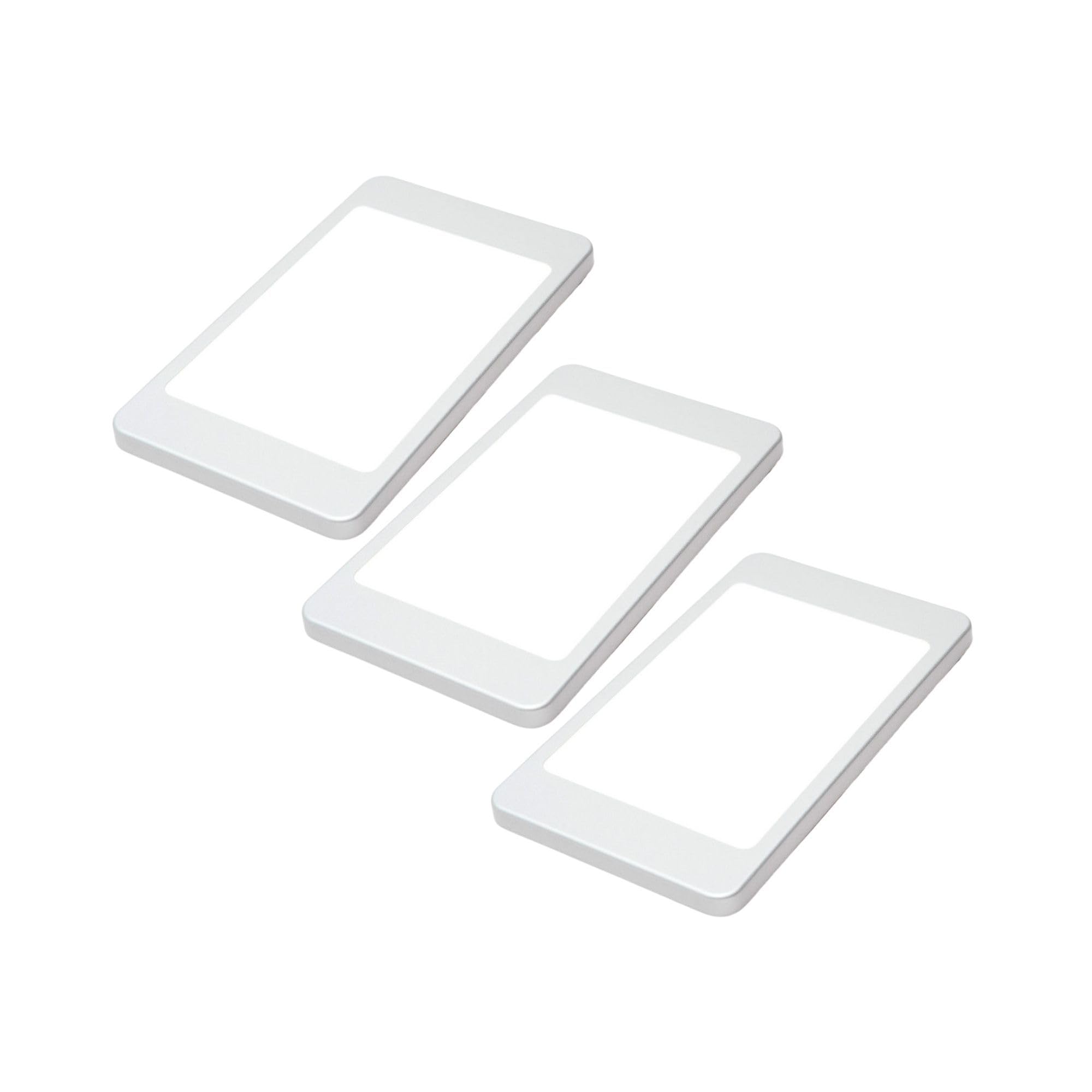 Lampe LED sous meuble 6 watts kit capteur luminaire de cuisine spot encastré, kit : lot de 3, température de couleur : blanc newtre, choix : sans capteur