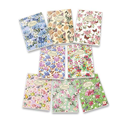 Piña 02088350q, Cuaderno A5u00a0con punto metálico, papel reciclado, 42u00a0hojas, pack de 10