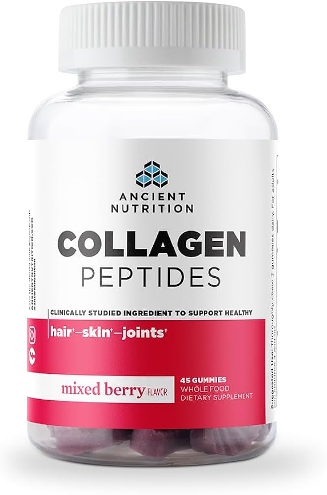 Ancient Nutrition Collagen Peptides Gummies, Collagen Peptides