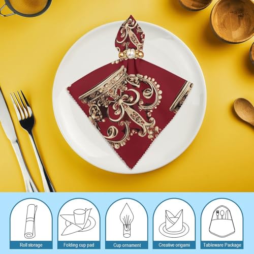 Serviettes de table anti-gaspillage lavables et douces pour éviter le jetable - 8