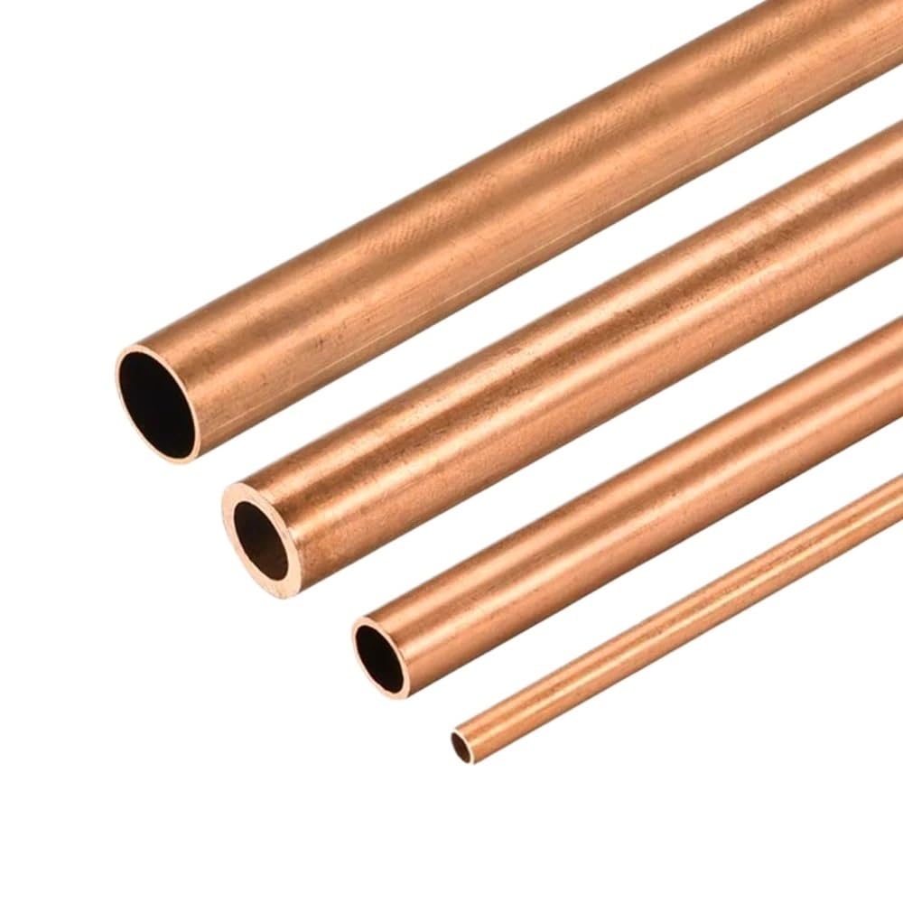 1pc Tubo di Rame 1mm Spessore della parete 3-30mm OD 300mm 500mm Lunghezza Hollow Dritto Rotondo Tubulo Cooper Tubo Piping(OD 15 x ID 14mm)