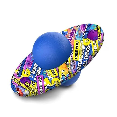 Pogo Ball for Kids & Adults Up to 200lb, Balance Coordination Trick Bounce Board Pop Ball Cool Fun Challenge Indoor Outdoor Toys Pogo Jumper Birthday Gifts for Boys Girls Father's Day