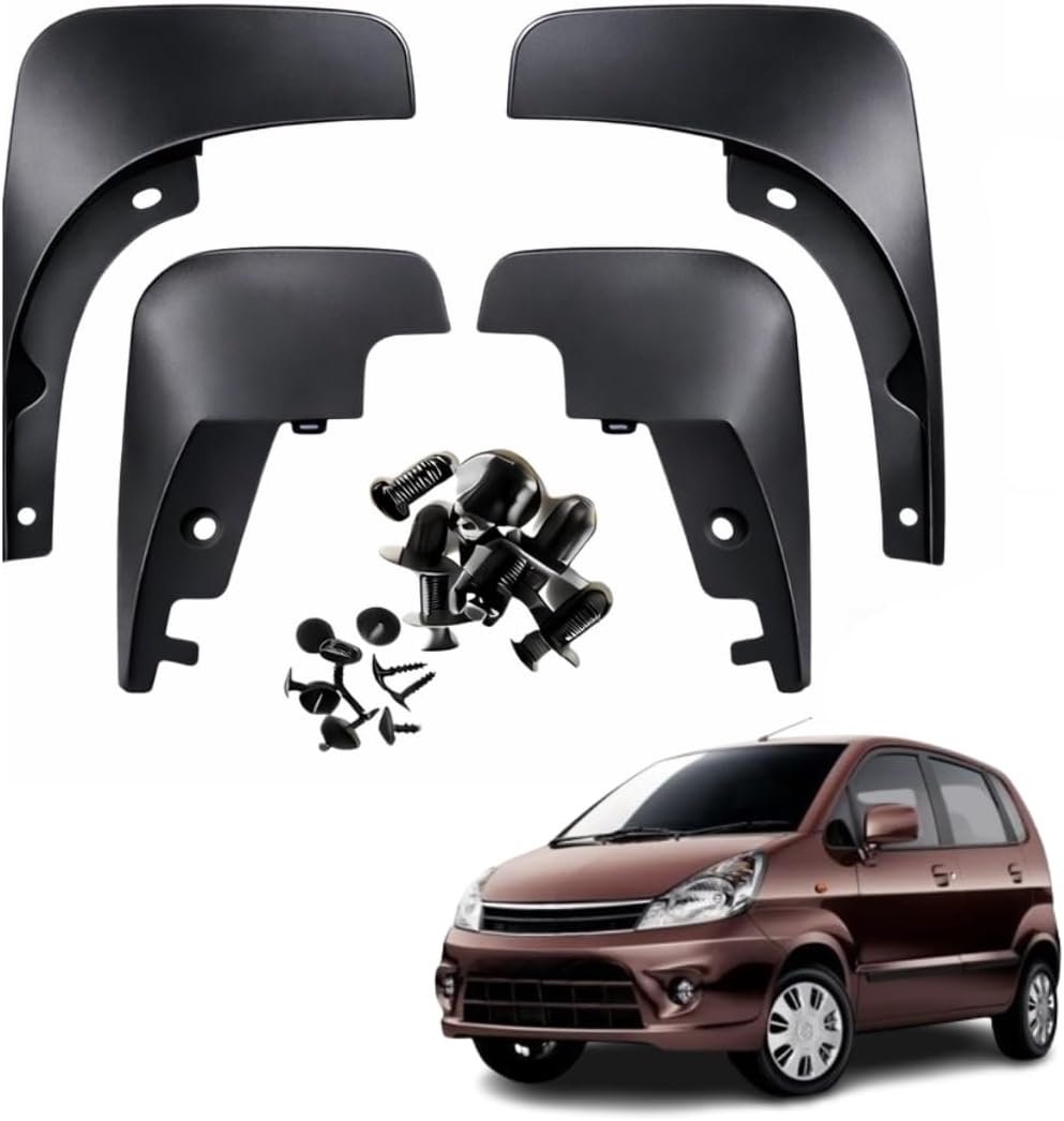 KyloXtreme MUD Flap | All-Terrain Mud Flap Set – Durable Splash Guards for Cars and Trucks, Offering Maximum Protection from Mud (Estilo T2)