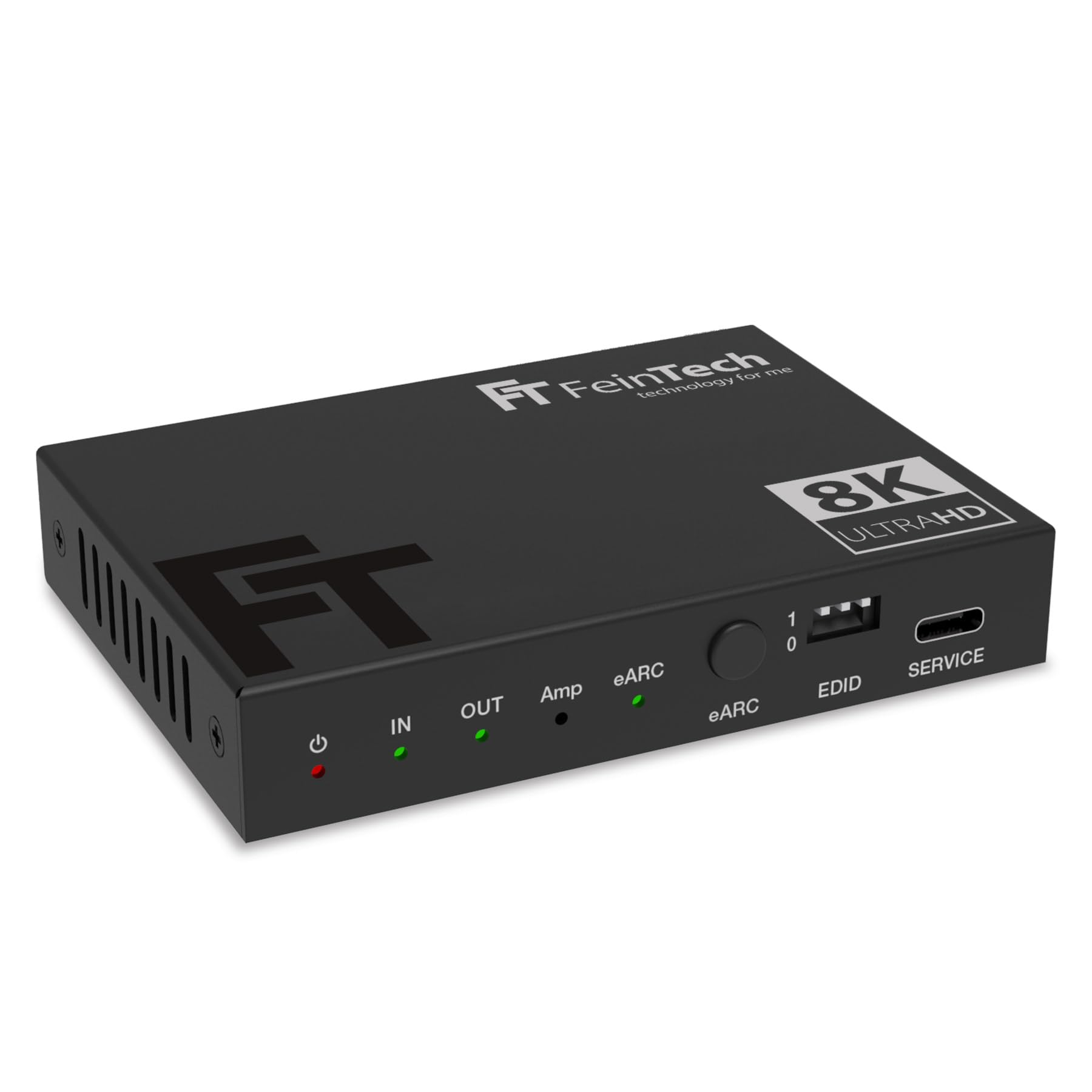 FeinTech AX211 HDMI 2.1 Audio Extractor (HDMI Audio Output) Splitter 1 in 2 out 8K 4K 120Hz eARC