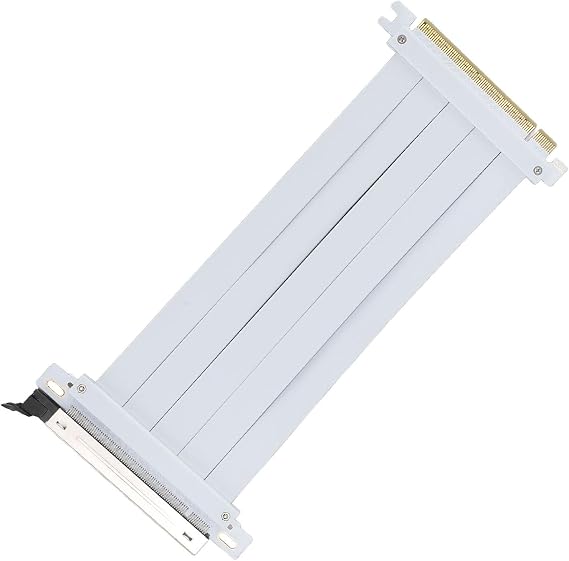 PCIE 4.0 Riser Cable, PCIE 4.0 128Gbps GPU Extension Cable for PC (50cm)