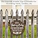 valucise Baby Sleeping Sign for Front Door, Do Not Knock or Ring Doorbell Round Hanging Sign With Rope, New Mom Gifts, Rustic Wooden Baby Bedroom Nursery Home Front Door Porch, B(01)