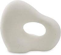 Signature Design by Ashley Arthrow Minimalist Waterproof Ceramic Abstract Sculpture - White Modern Decor Statue