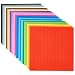 Strictly Briks Classic Baseplates 6" x 6" Building Brick Baseplates 100% Compatible with All Major Brands | Base Plates for Building Towers, Tables, and More! | 24 Baseplates in 24 Fun Colors