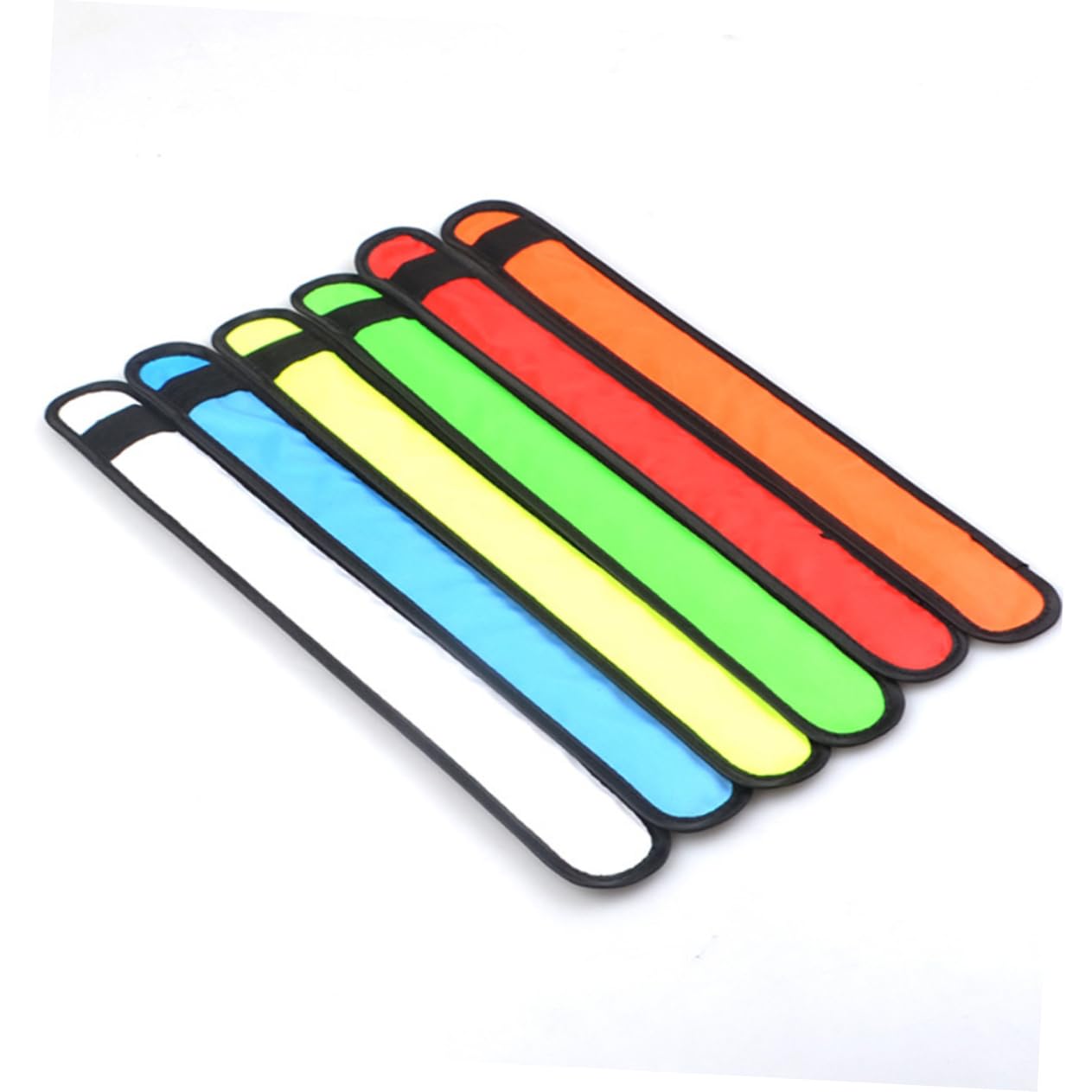 BESPORTBLE 12 Piezas Brazalete Led Bofetada Brazalete Reflectante De Seguridad Brazaletes Iluminados Banda De Tobillo Led Correa De Pulsera Muñequeras Abrigo De La Muñeca Bicicleta Reflexivo