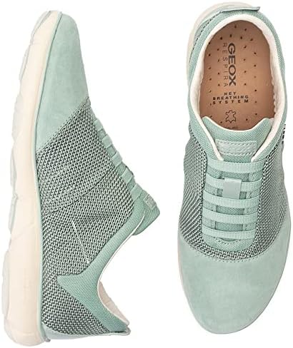 Geox Women's Low-Top Trainers, Green Lt Green C3001, 10 | Image 3