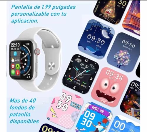 Smartwatch, Wireless smartwatch blanco Marca Genérico (2)