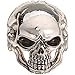 Q-Parts Custom Guitar Knob - JUMBO SKULL I, CHROME, KCJSI-0404