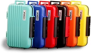 Mikikit Water-Resistant SD Card Holder Plastic Storage Organizer SD Holder Memory Storage Case Storage Box Card Holder Anti-Fall SD Card Holder