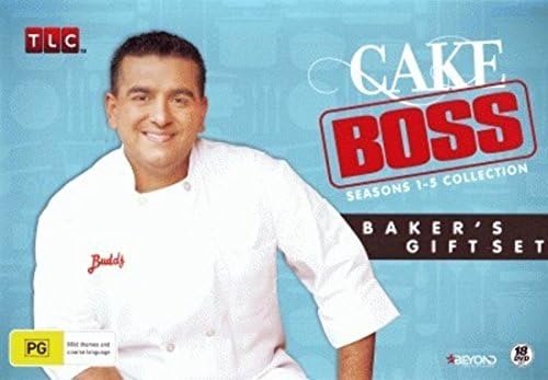 Cake Boss Season 1, 2, 3, 4 & 5 DVD | Baker's Gift Set | 18 Discs | NON-USA Format | PAL Region 4 Import - Australia