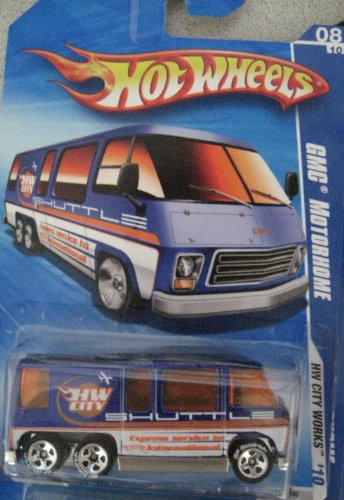 Hot Wheels 2010 GMC Motorhome HW City Works BF Goodrich WHEELS #116