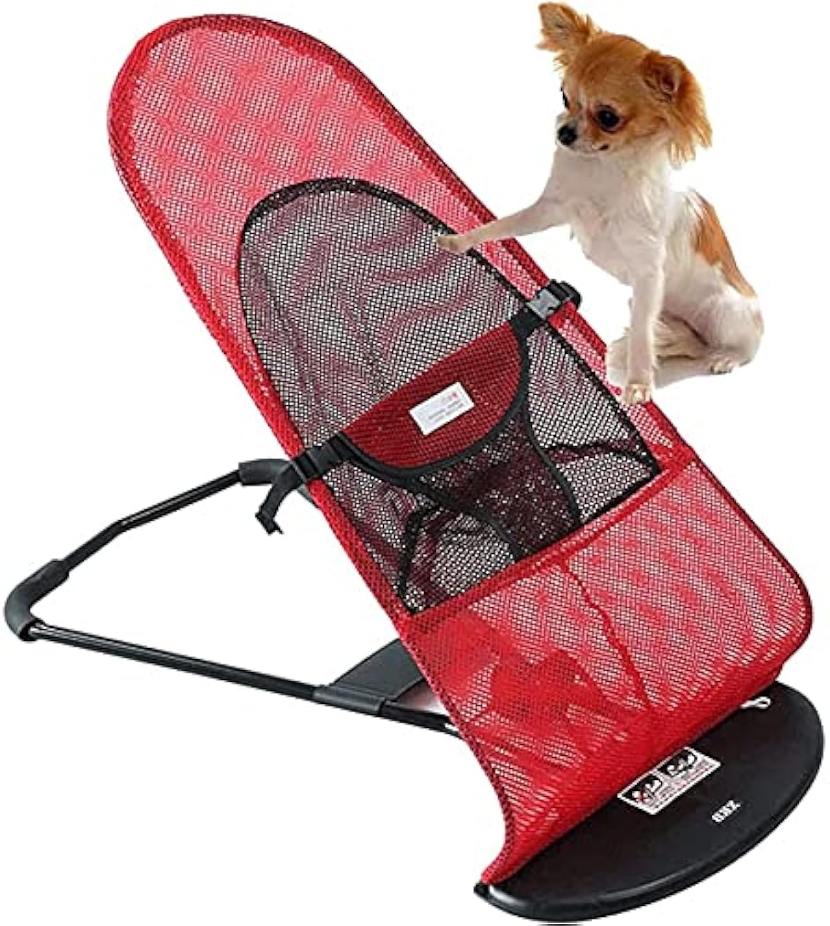 あす楽 送料無料 ペット犬猫ロッカーチェアホールウォッシュ安定した構造取り外し可能優れた通気性屋内で簡単に組み立て屋外ペットバウンサーチェア ベアリング33ポンド Color Red Xiuli ソファ チェア 通販 公式オンライン Www Littleshopp Com