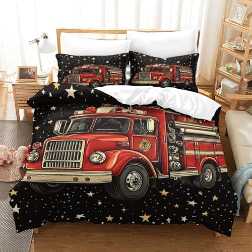 Housse de couette papillon de feu 3D pour un lit super king doux et sain sans allergènes - 3