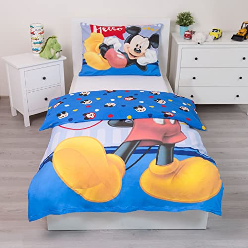 Ropa de cama Mickey para niños Jerry Fabrics algodón multicolor 140x200 4