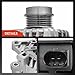A-Premium Alternator Compatible with Toyota Corolla 2014-2019 1.8L, 12V 115A 6-Groove Decoupler Pulley Clockwise, Replace# 27060-0T230, FG12T050