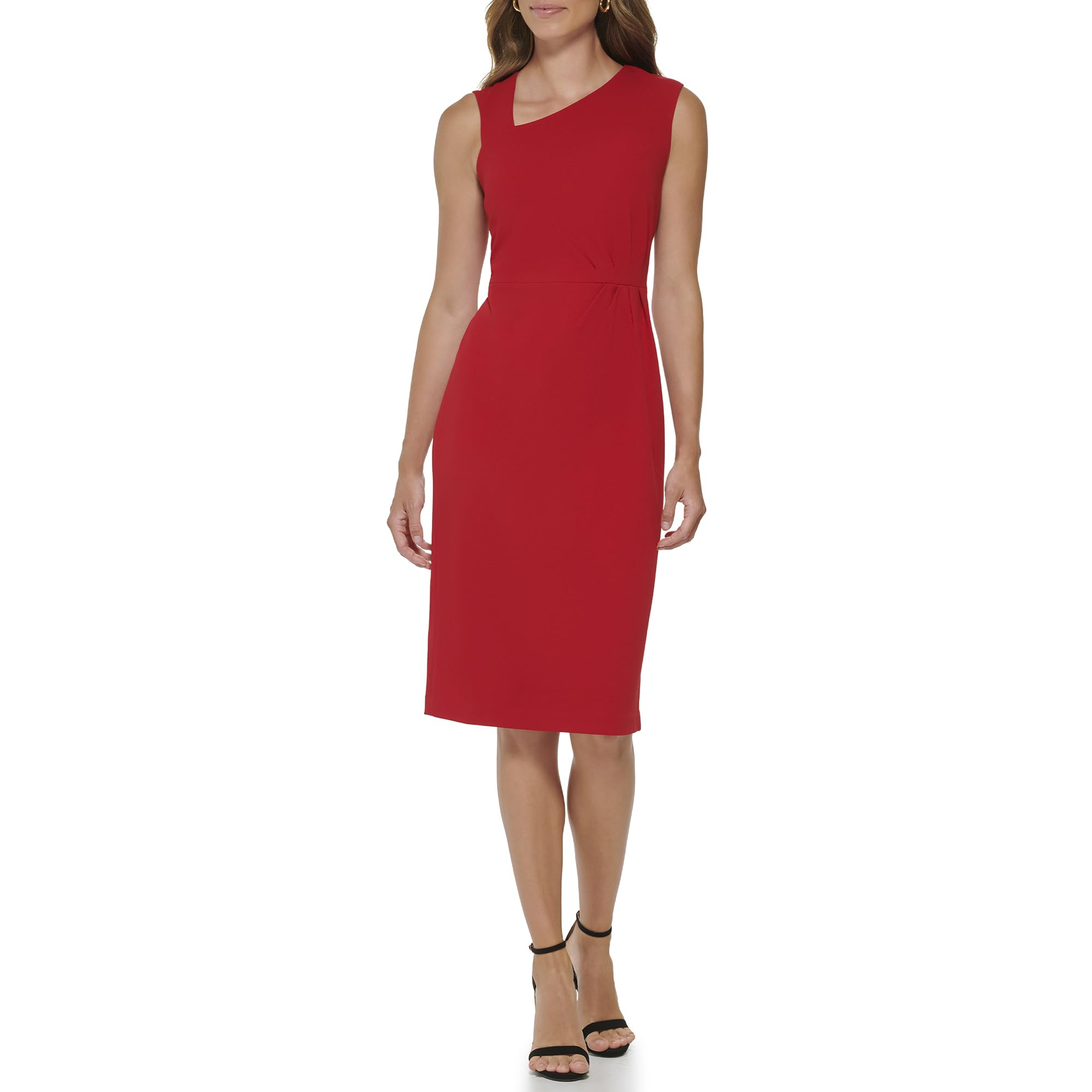 DKNY Damska sukienka Dd2h1097-sca-2, szkarłatna, 32, szkarłatny, 32