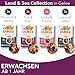 IAMS Delights Land & Sea Collection Katzenfutter Nass - Multipack mit Fleisch und Fisch Sorten in Gelee, Nassfutter für Katzen ab 1 Jahr, 12 x 85 g (Die Verpackung kann variieren )