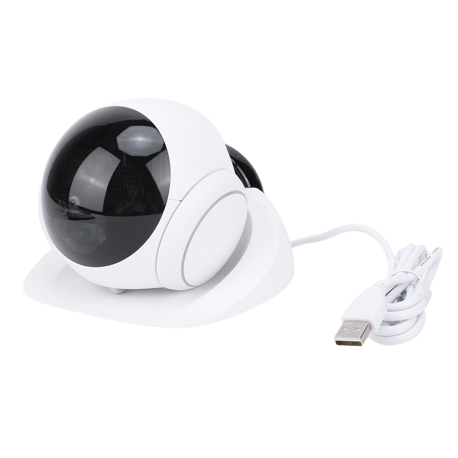 Smart Pet Camera Robot, 360 Degree Rotation 2 Way Talk 1080P HD Video with Motion Detection Night Vision for Dogs Cats Babies Elderly, Works with 2.4G 5G WiFi Mobile App Control