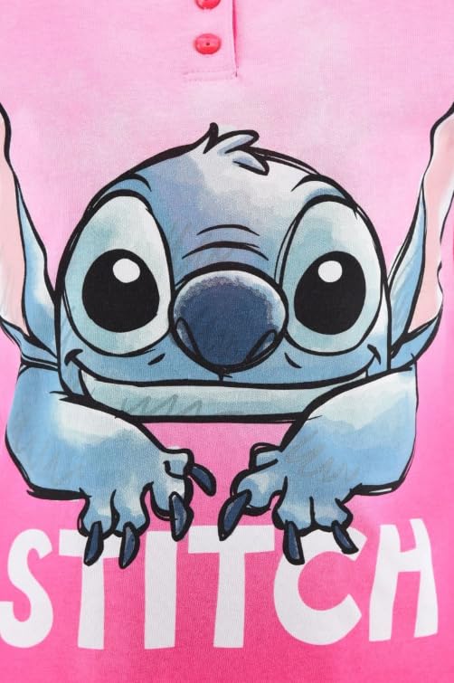 Disney Lilo e Stitch Pigiama Corto Motivo Stitch, 2 Pezzi, per Bambina