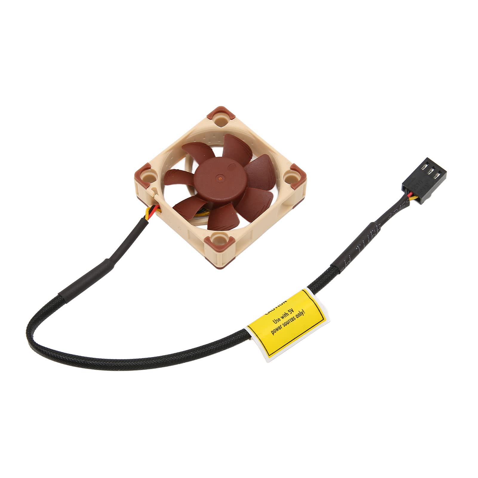 Kit de Ventilador de Refrigeración para Consola Juegos para Dreamcast: Soporte Impresión 3D Silencioso con Radiador sin Escobillas NF‑A4x10 5 V