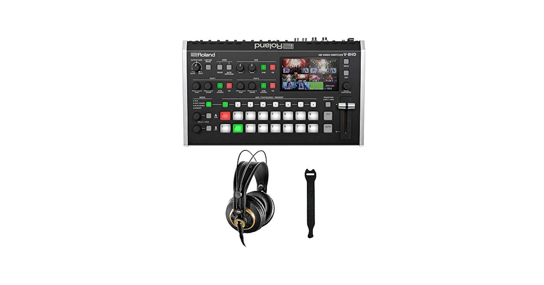 ローランド Roland V-8HD HDMI スイッチャー ケース付き Roland V-8HD Video Switcher with Case – avBYFP