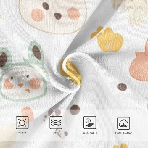KLL Cute Animals Seamless Pattern Toddler Boy Comfort Nighttime Underwear Breathable Undies3