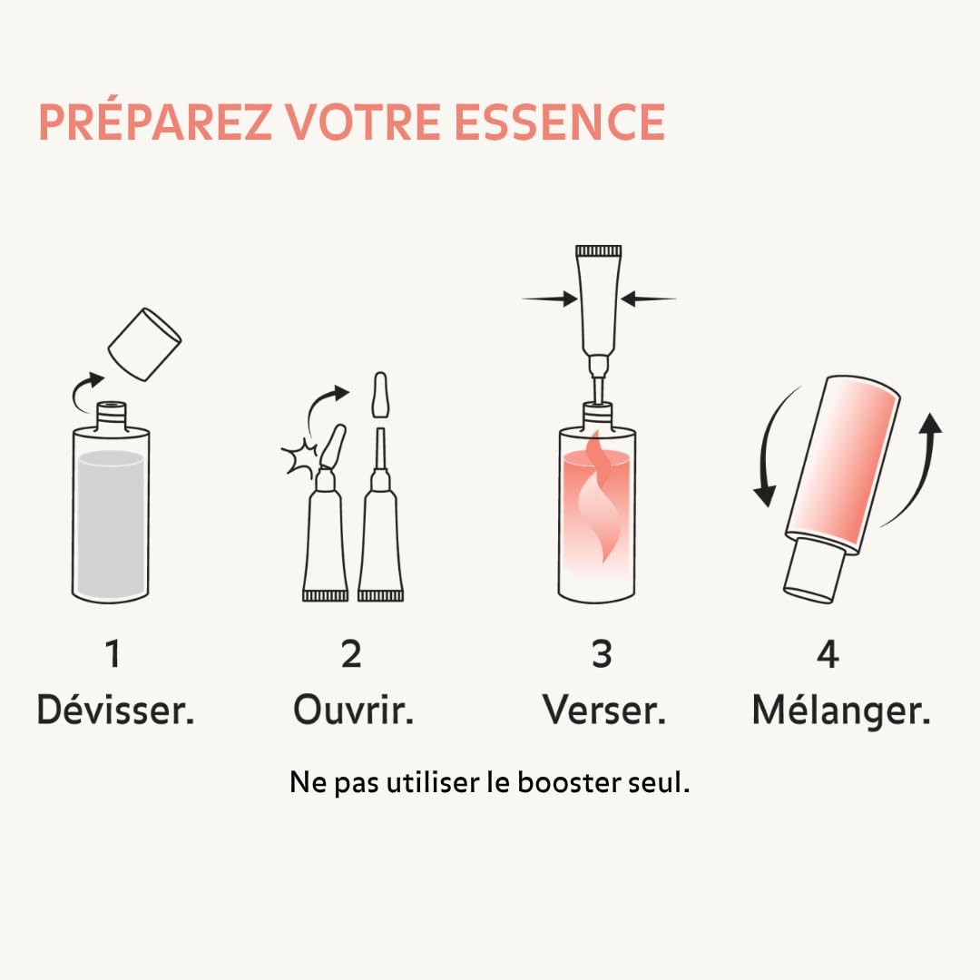 Essence Régénérante – Booste l'Eclat, unifie le teint, améliore élasticité & luminosité - Serum visage 90ml + 10ml
