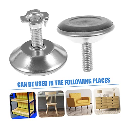 Soporte resistente mesa niveladora y patas de cama ajustables para muebles 7