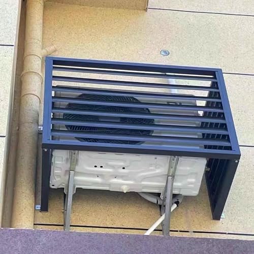 Valla de aire acondicionado de aluminio premium cubierta estructural robusta 3